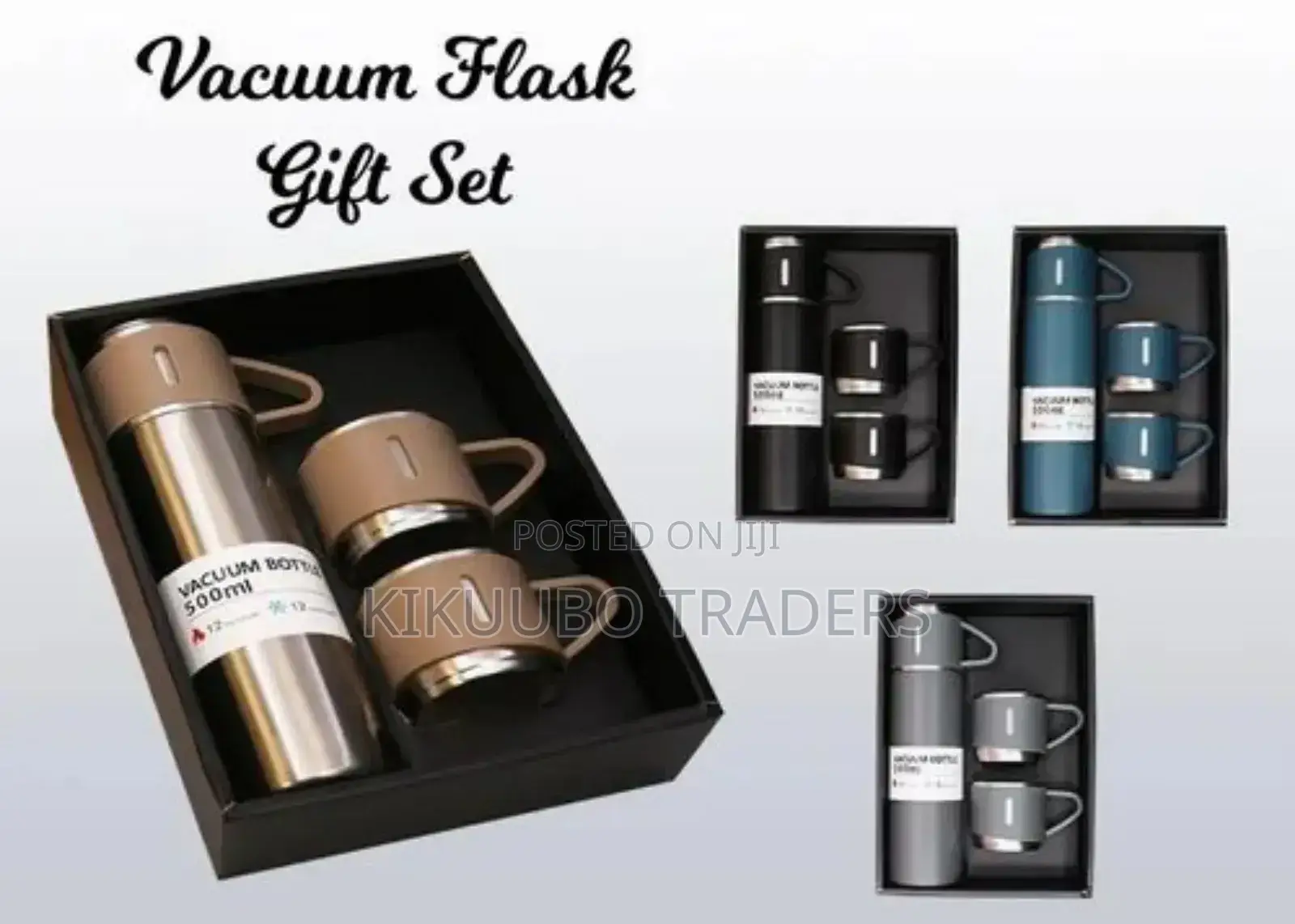 Vacuum Flask With Cups