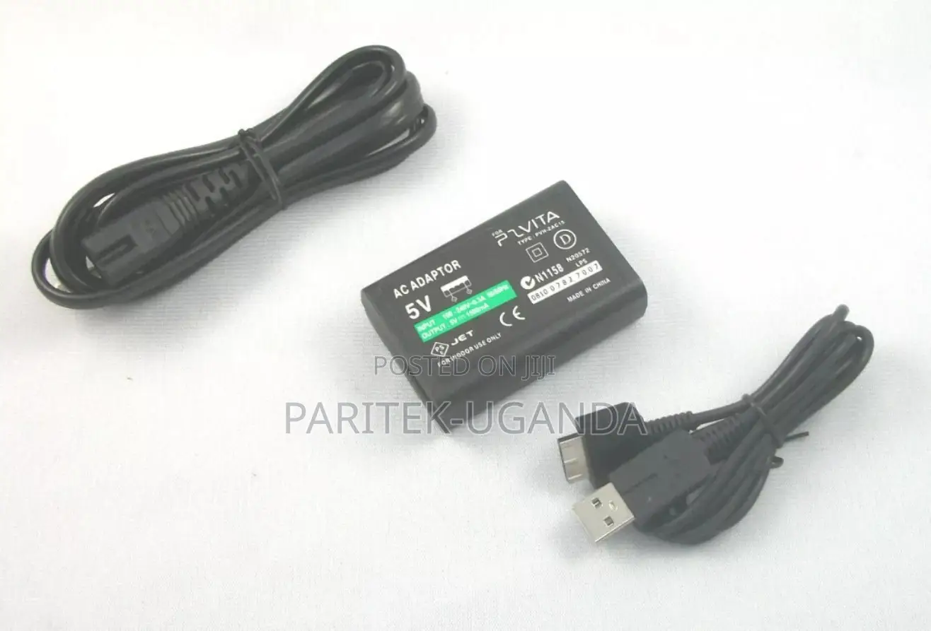 PS VITA AC Adapter Charger Plug Power Cord USB Cable