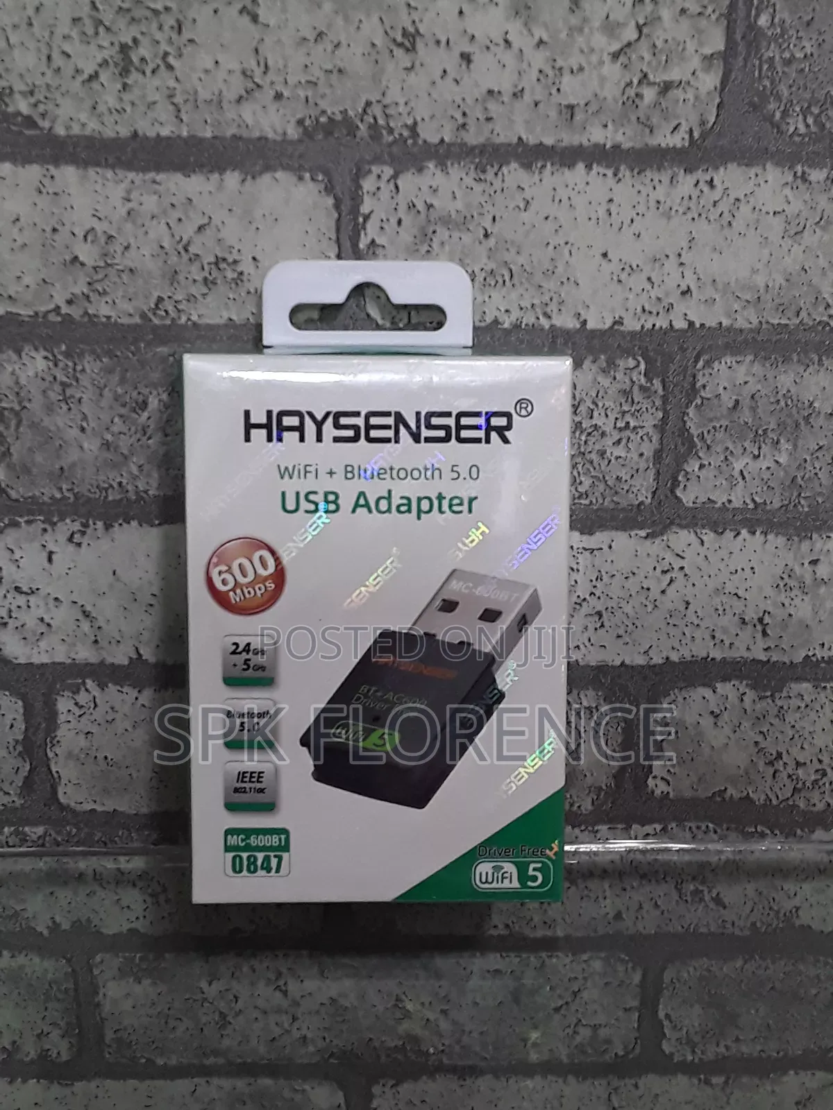 Wifi +Bluetooth 5.0 USB Adapter