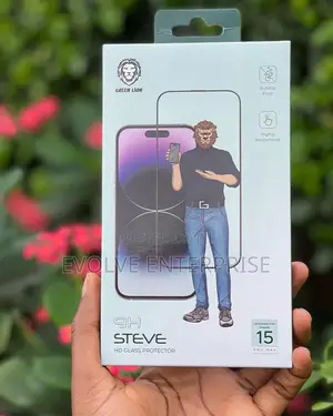 Green Lion HD Glass Protector for iPhone 15 Pro Max