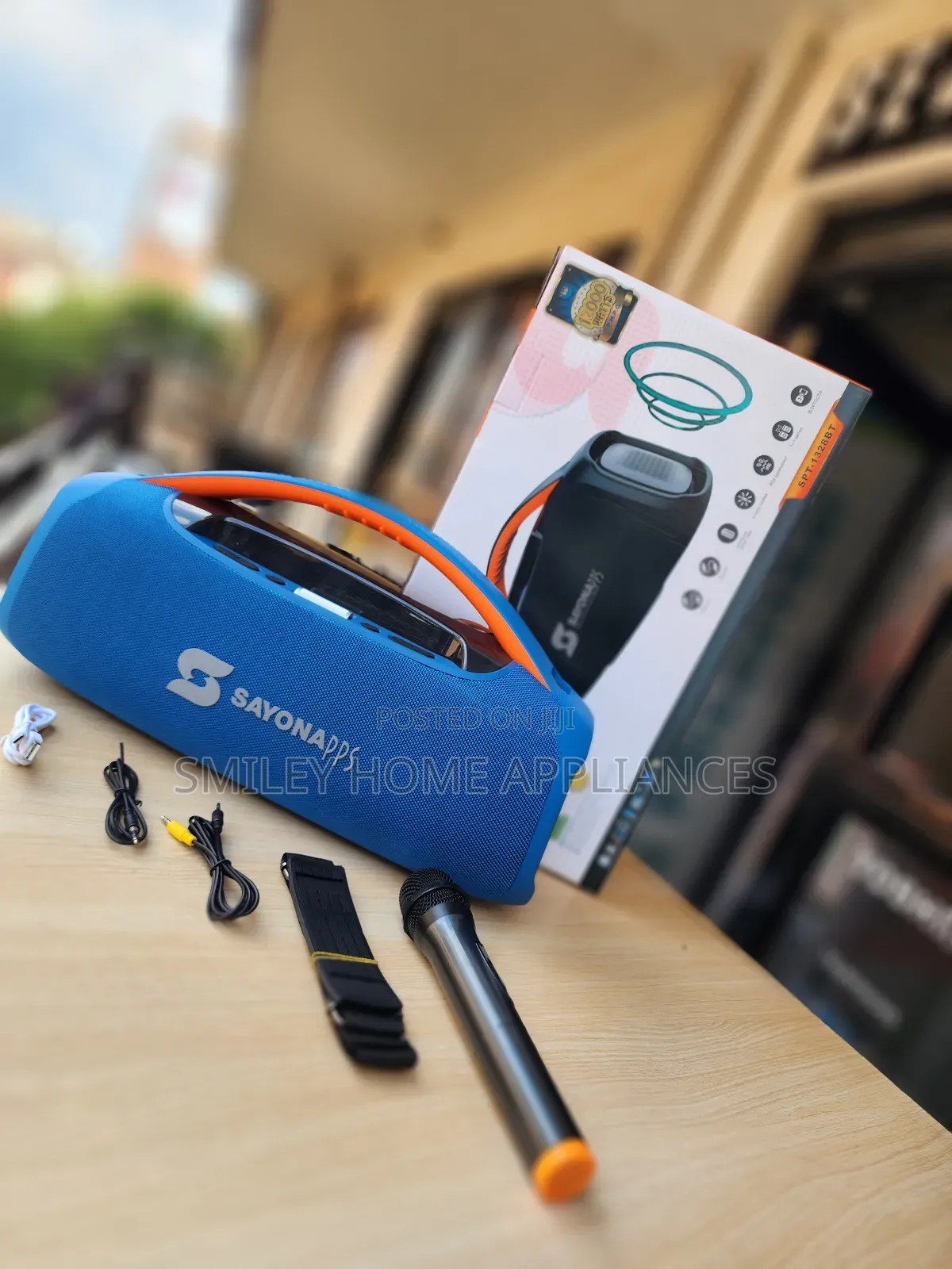 Boom Box Sayona Apps Rechargeable Speaker