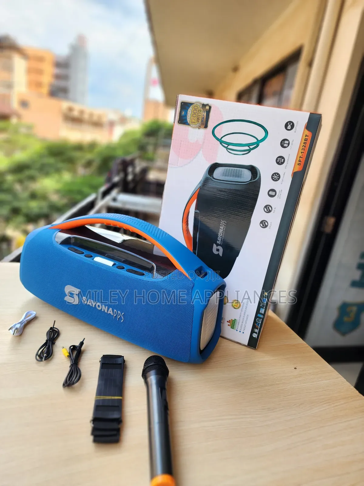 Boom Box Sayona Apps Rechargeable Speaker