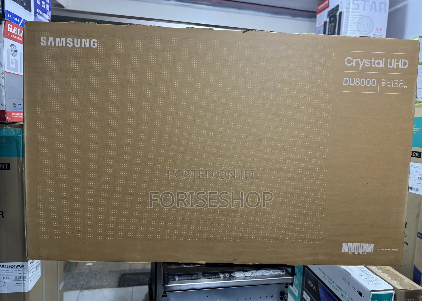 Samsung 55inch Smart Tv Crystal Clear