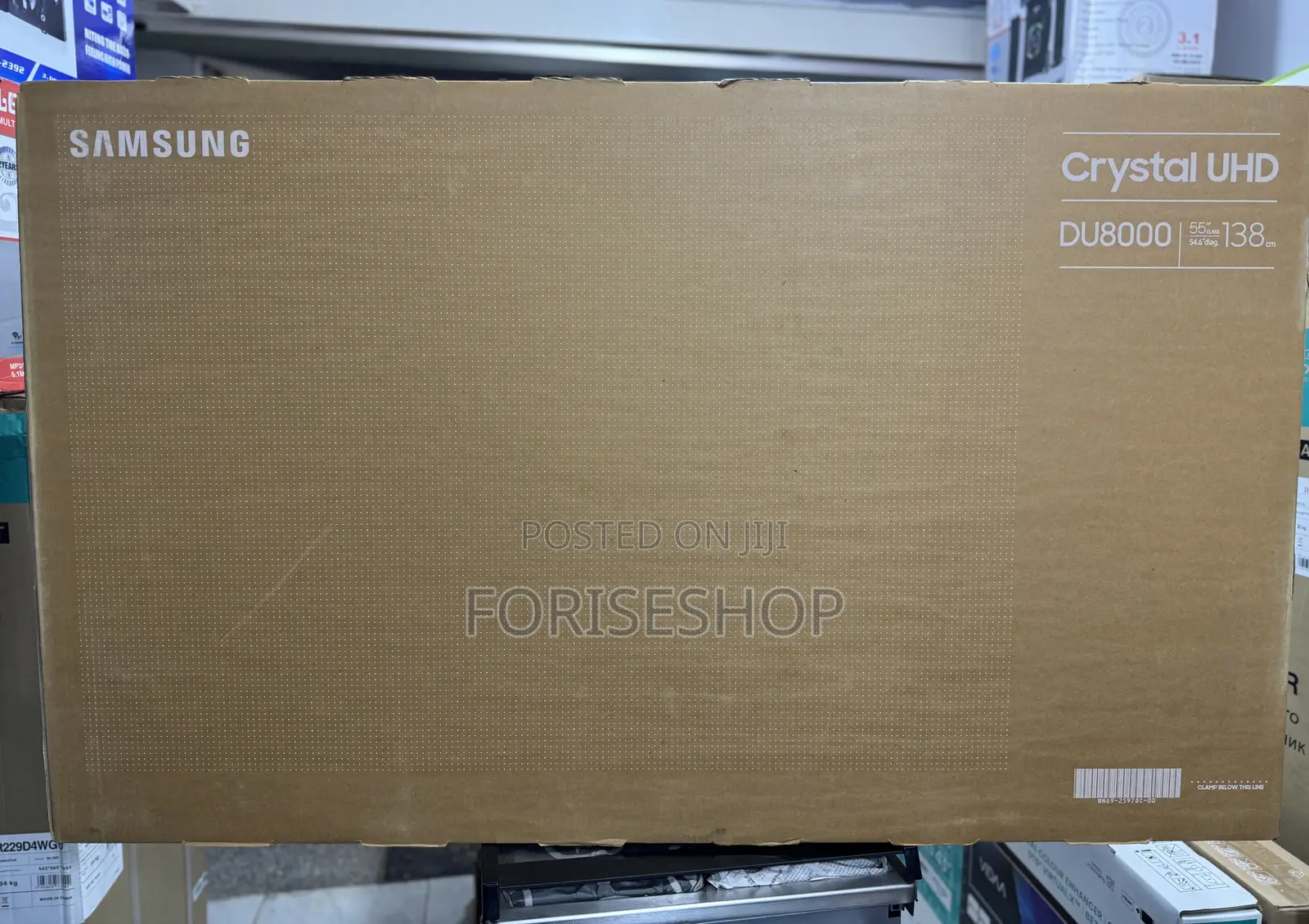 Samsung 55inch Crystal Uhd TVS Latest Model Au8000
