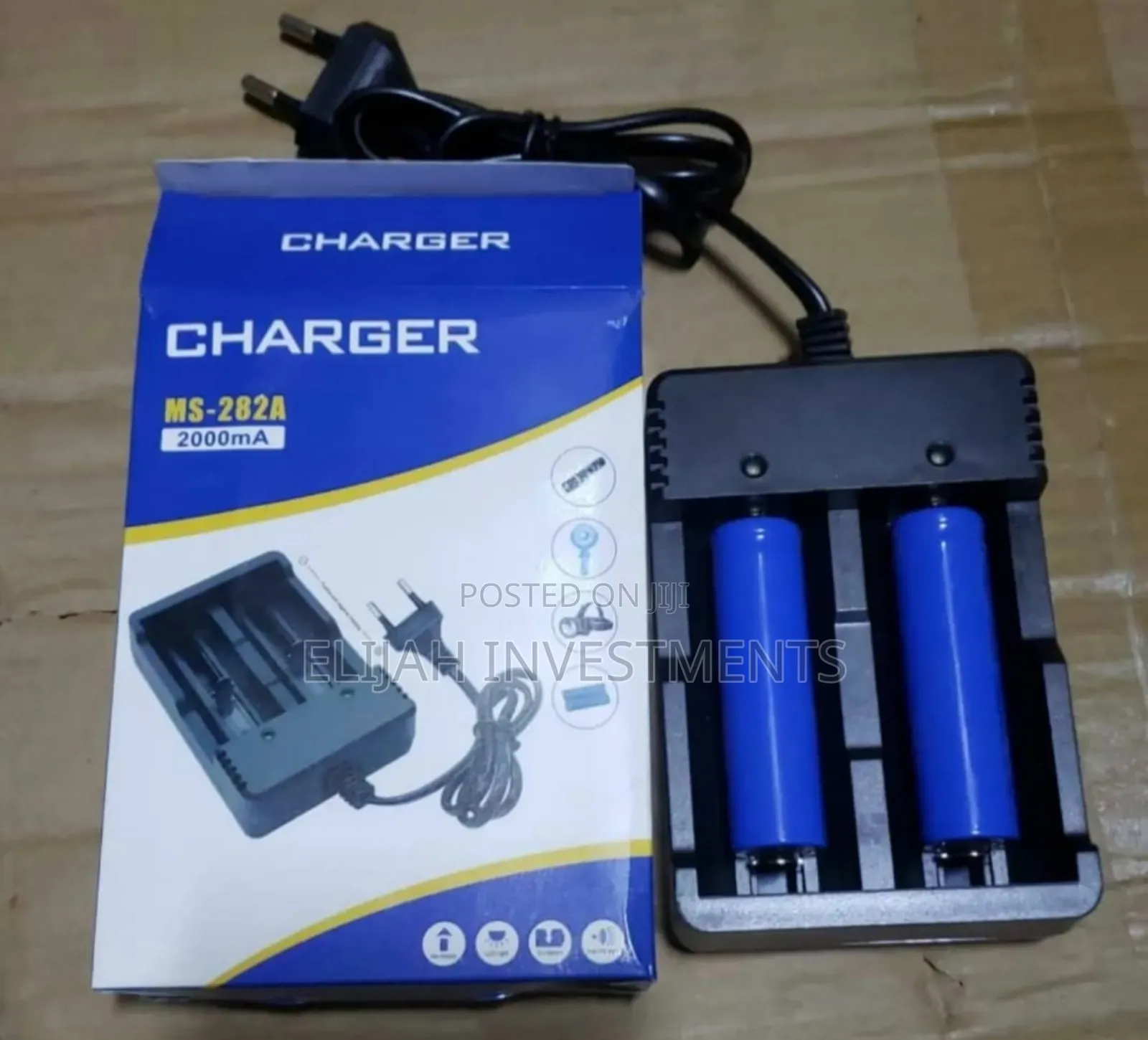 Durable Battery Charger MS-282A 2000ma