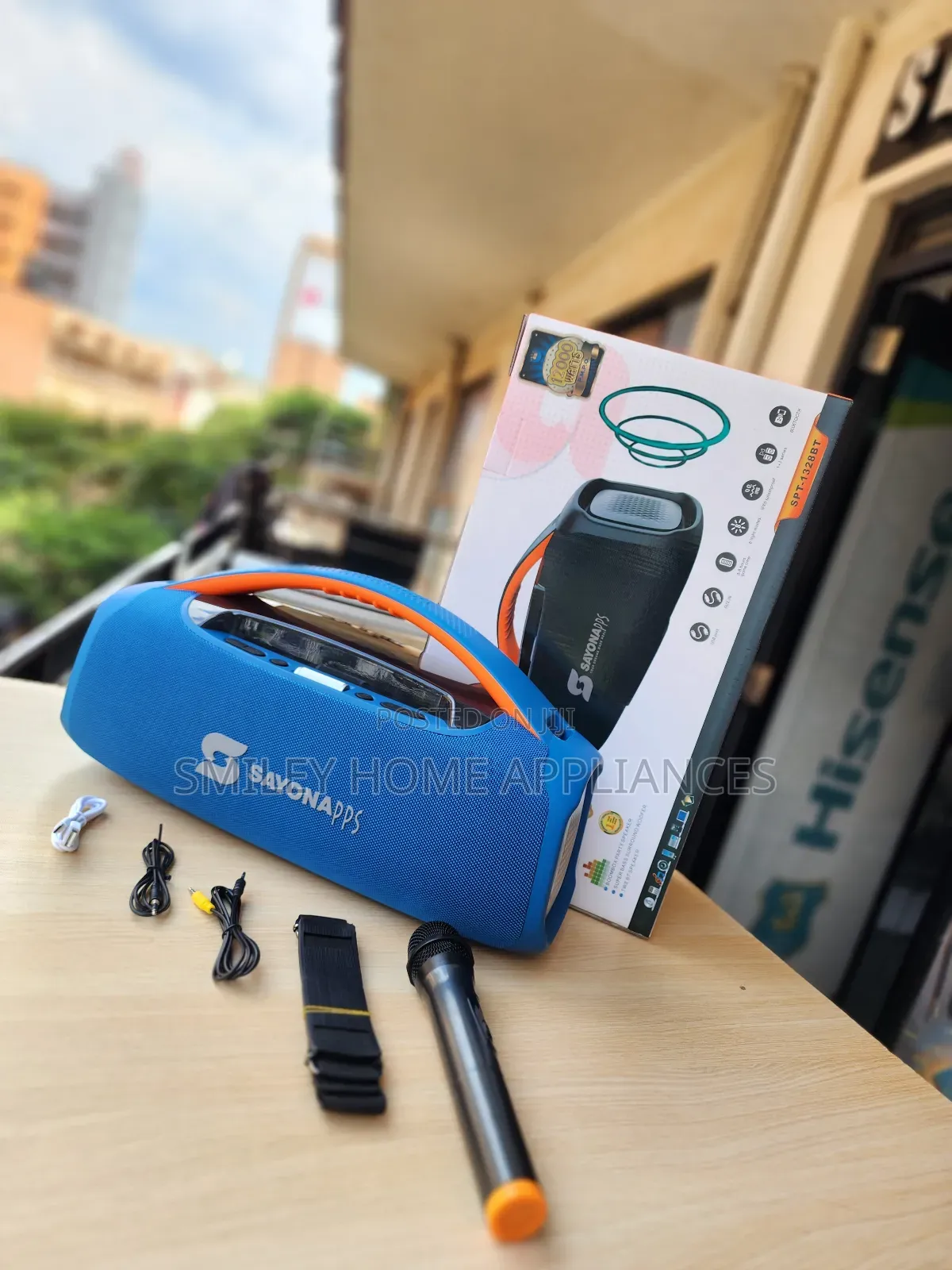 Brand New Sayona Apps Speaker Boom Box 12000watts