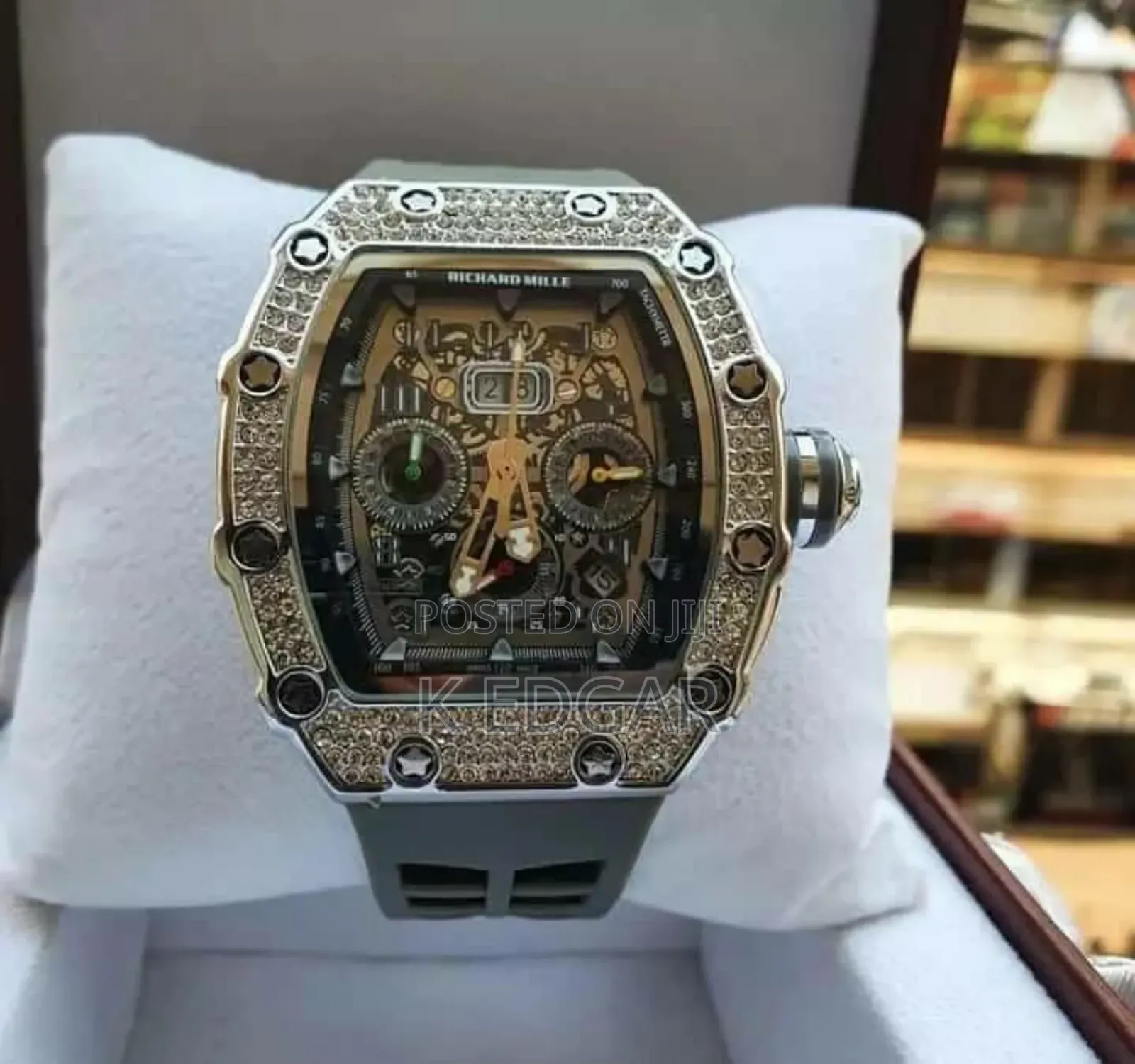 Automatic, Gray Richard Mille Ice Watch