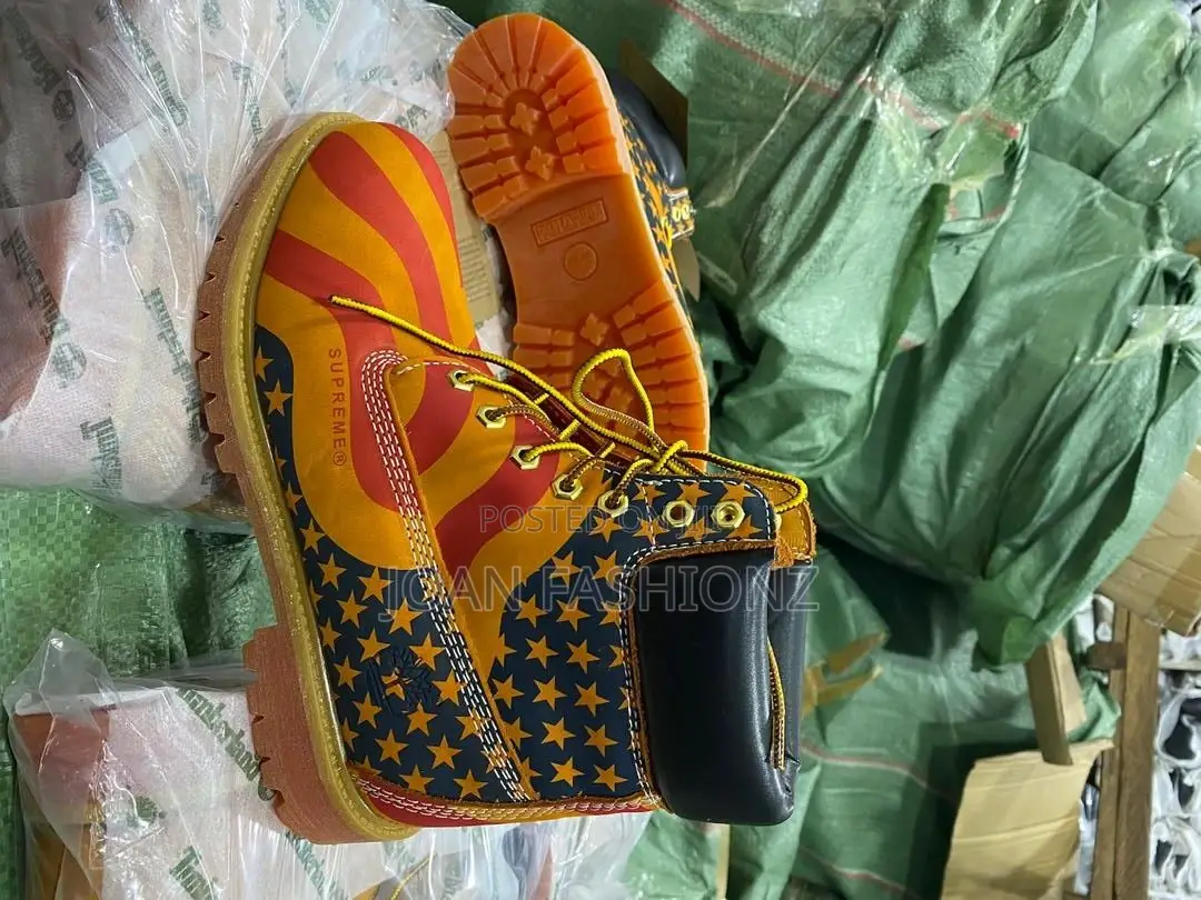 Original Men's Timberland Boots-Yellow