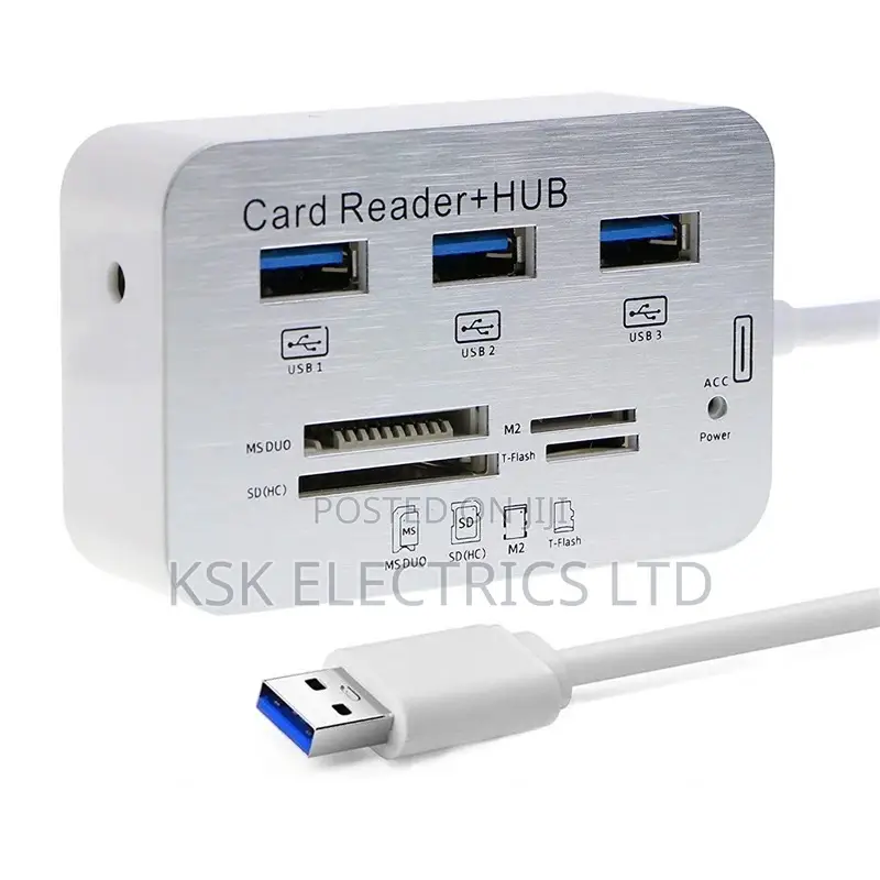 3.0/3.1 Hubs Multifunction With 3 Ports +SD/TF Card Reader