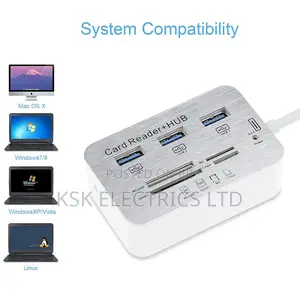 3.0/3.1 Hubs Multifunction With 3 Ports +SD/TF Card Reader