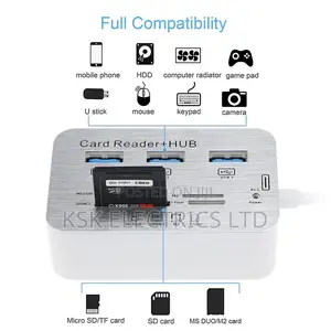 3.0/3.1 Hubs Multifunction With 3 Ports +SD/TF Card Reader