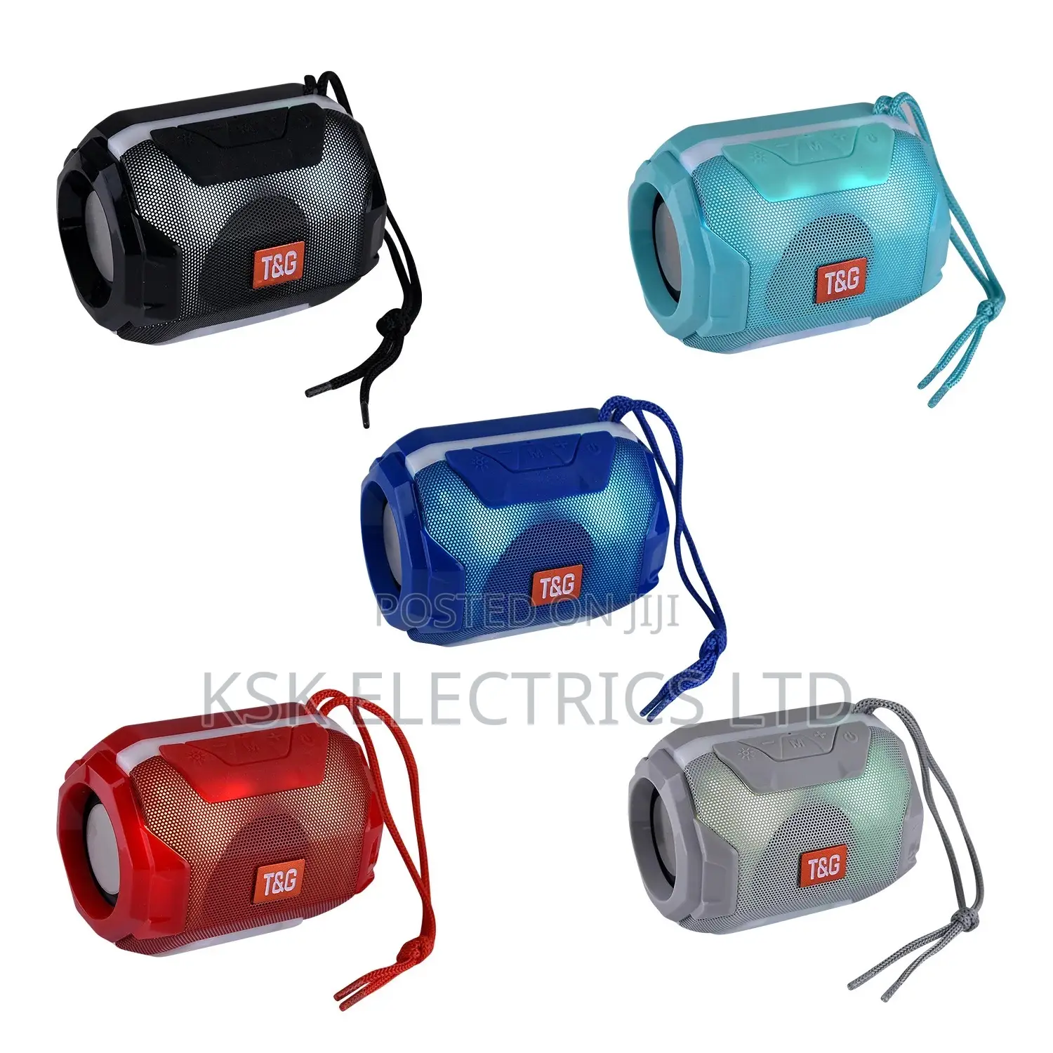 LED Light Portable Mini Wireless Waterproof Speaker TG162