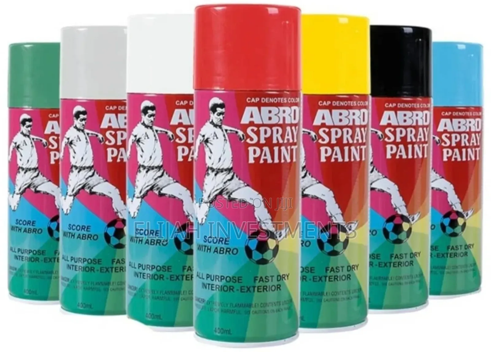 Authentic Abro Spray Paint.