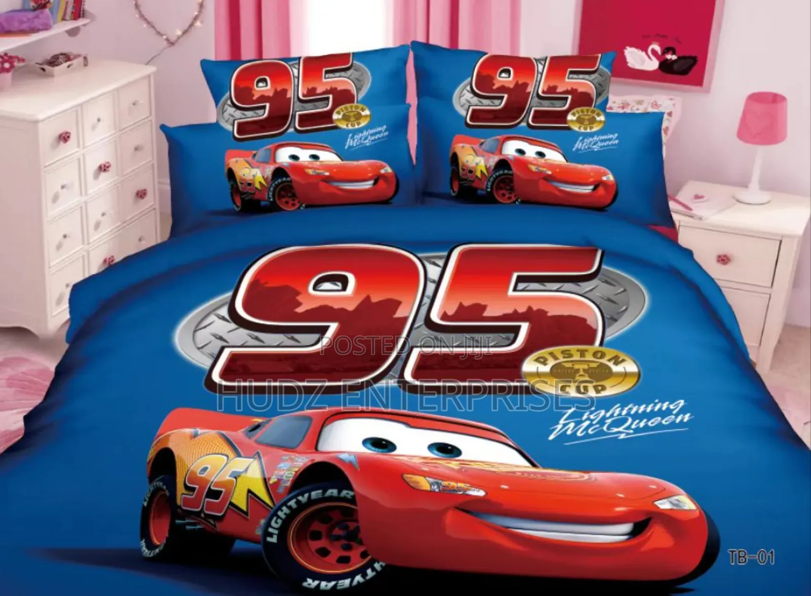 4x6 Kids Cartoon Character Duvet Piston