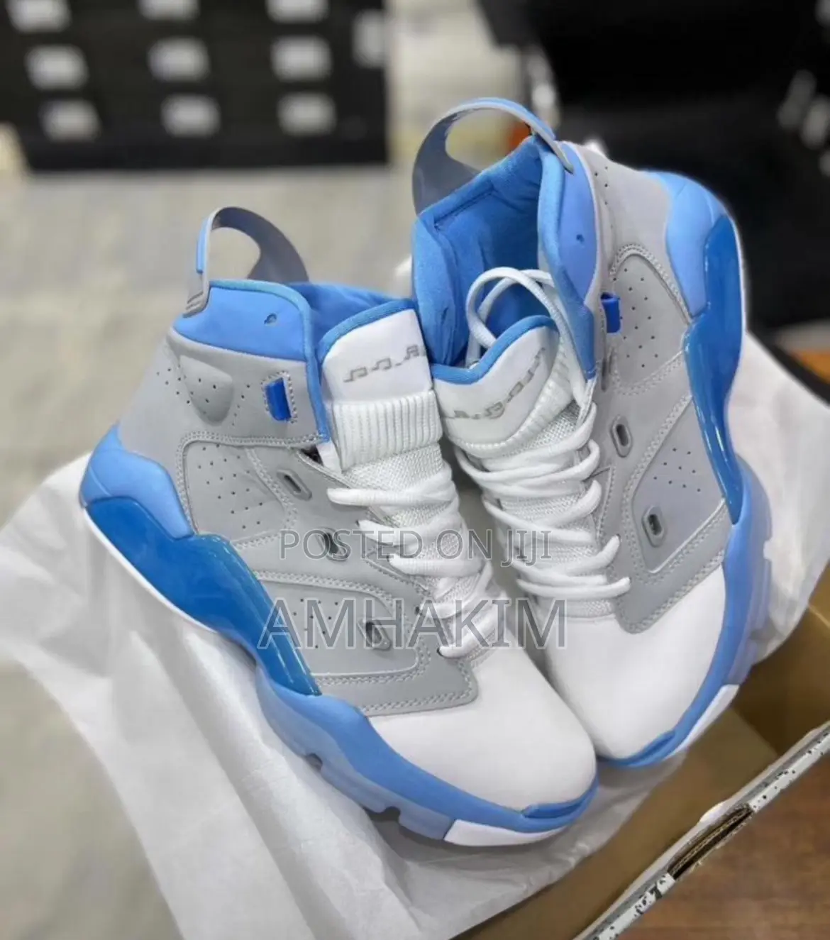 New Nike Air Jordan 6 Retro Blue in Stock