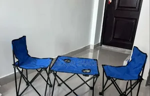 Durable 2 Seater Outdoor Foldable Camping Chairs With Table