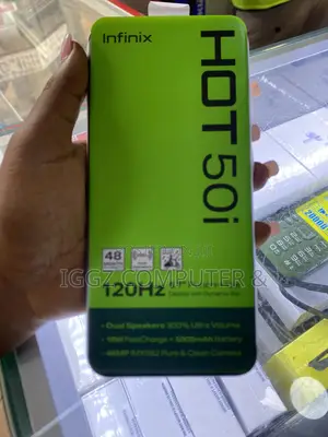 New Infinix Hot 50i 128 GB Gray