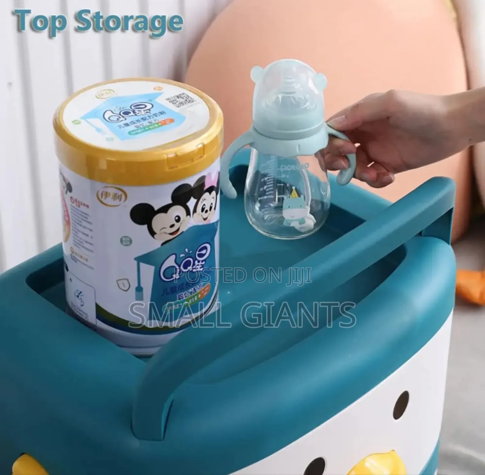 Multi-Layer Children's Toy Storage Cabinet
