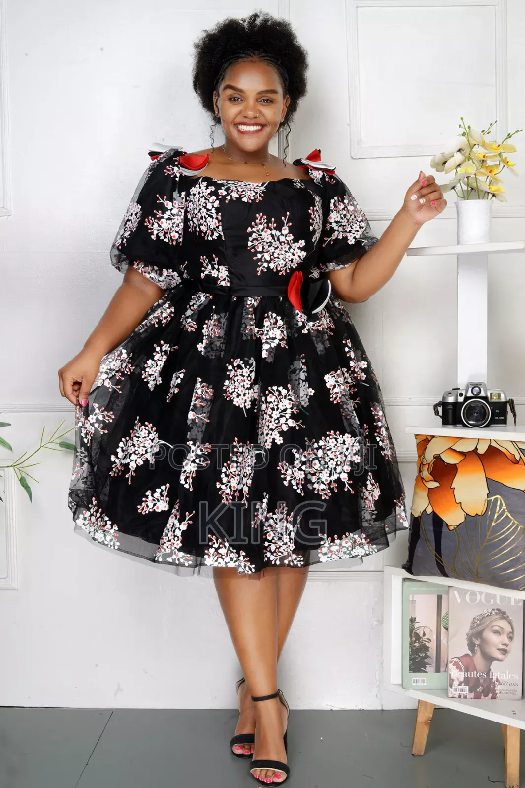 Modest Fancy Round Dress