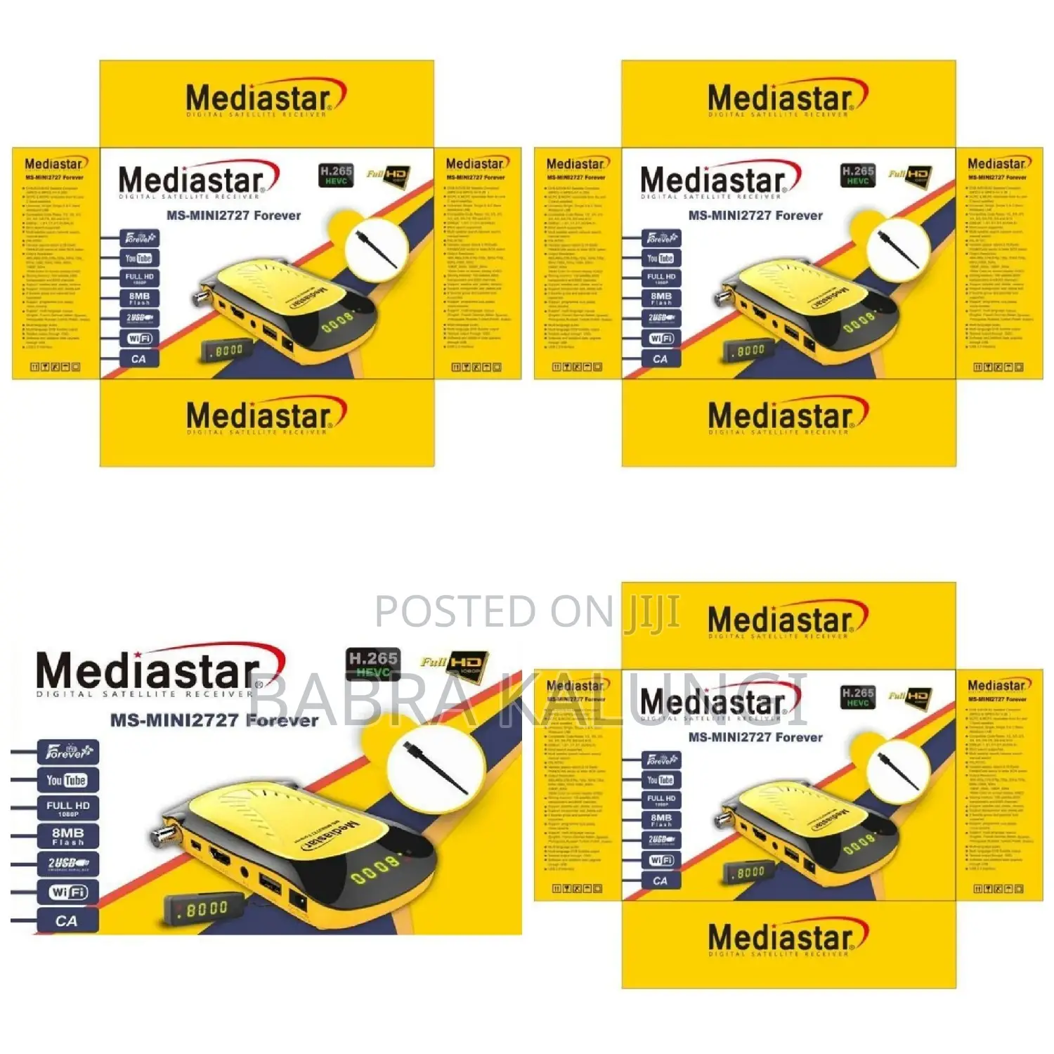 Mediastar MS-MINI2727 Forever Tv Digital Satellite Receiver