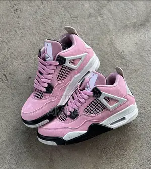 New Air Jordan 4 Retro Orchid Sneakers in Stock