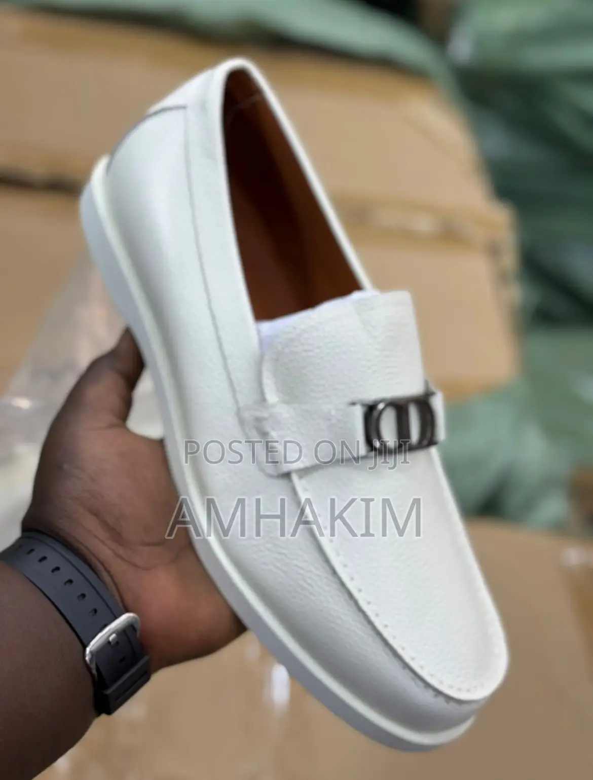 Classic Men Dior Designer Moccasins in Stock