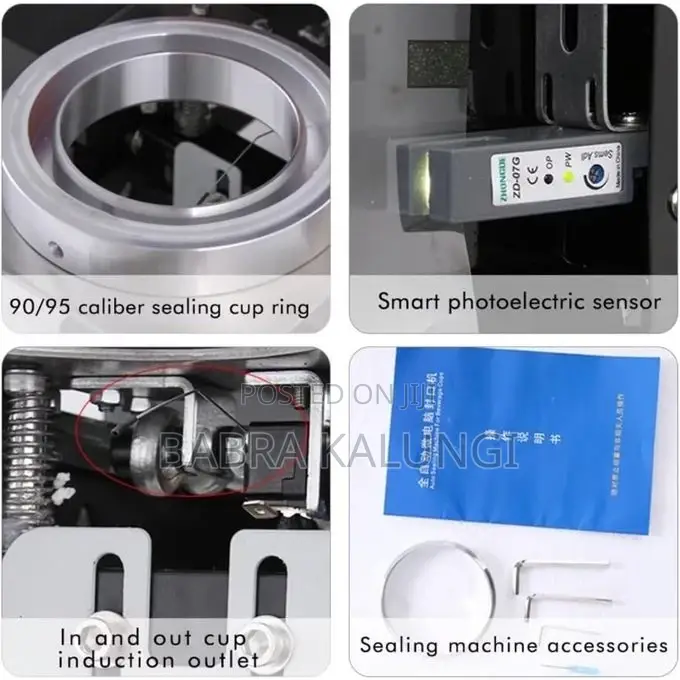 Intelligent Bubble Tea Plastic Paper Cup Sealing Machine