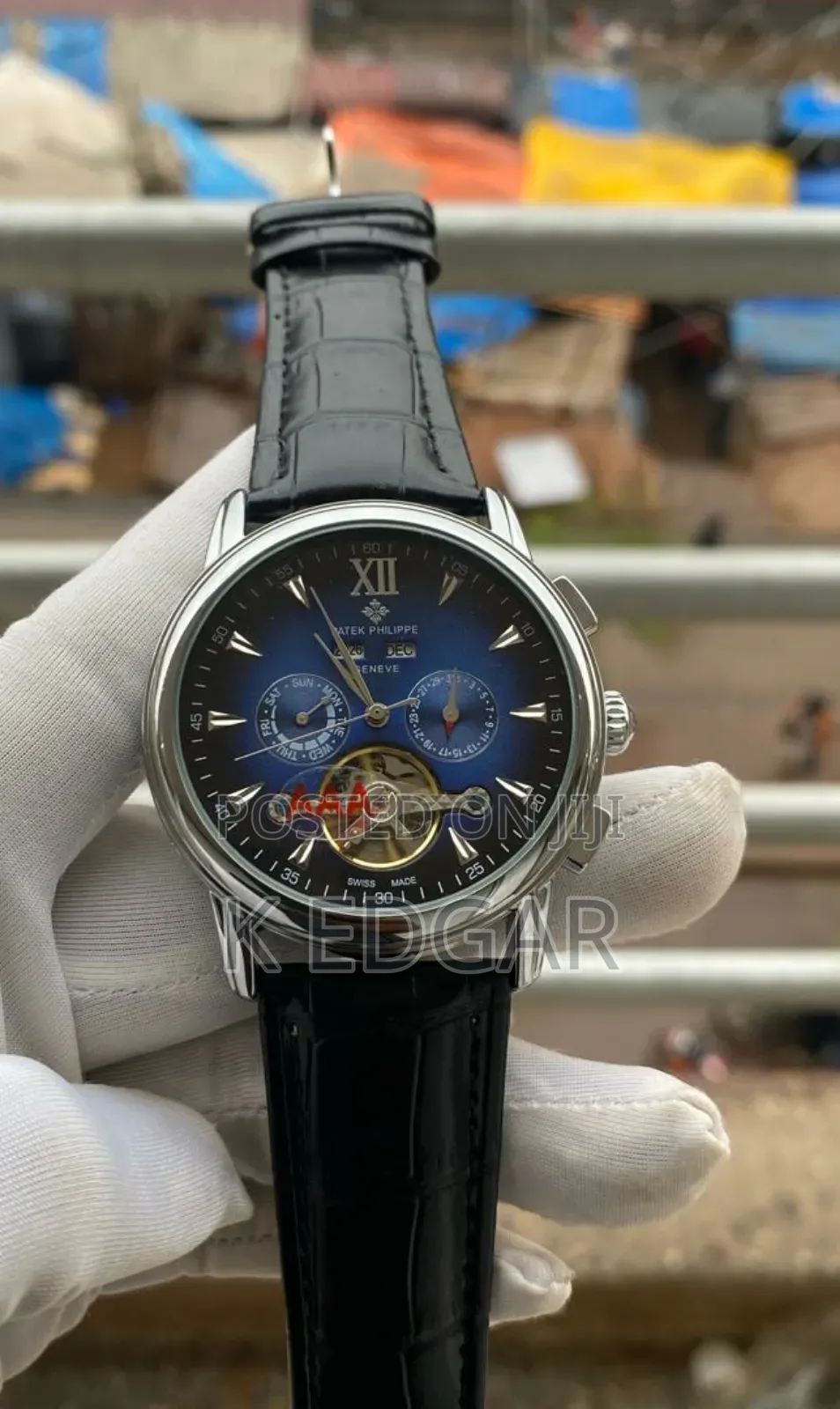 Back Automatic Mechanical Patek Philippe Watch