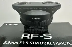 CANON Rf-S 3.9mm F3.5 STM Dual Fisheye