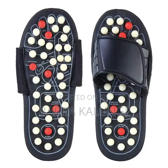 Reflexology Silicone Acupressure Slippers Massage