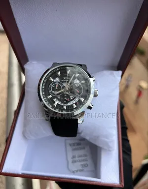 Montblanc Classy Watch With Genuine Leather Straps
