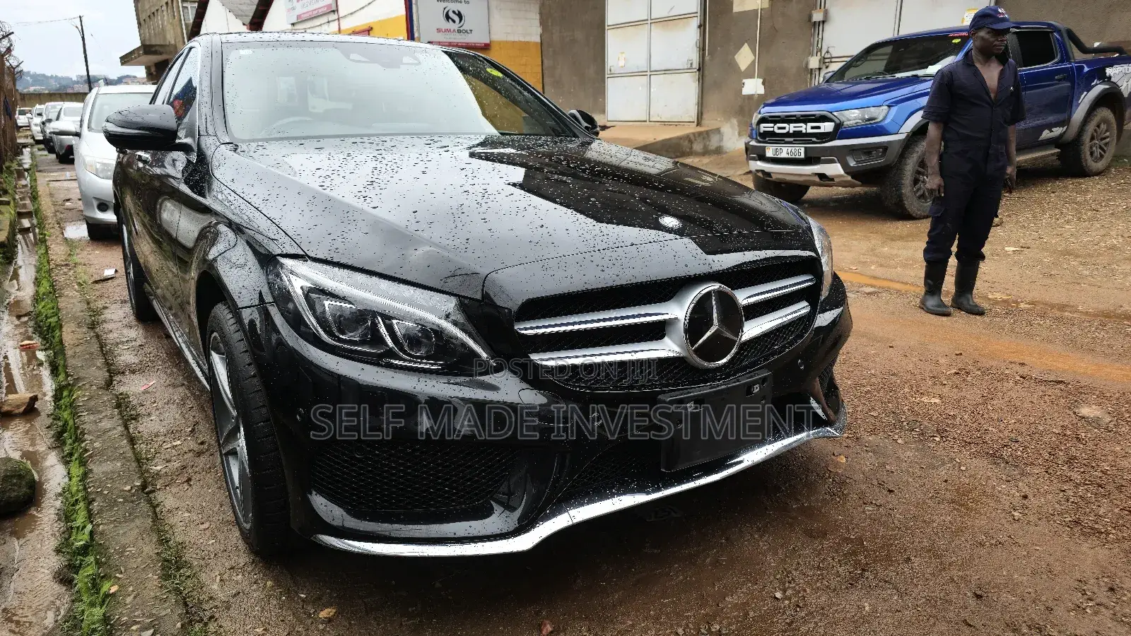 Mercedes-Benz C200 2015 Black