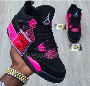 Original Ladies Sneakers-Black/Pink