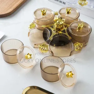 Golden Crown Serving Plate