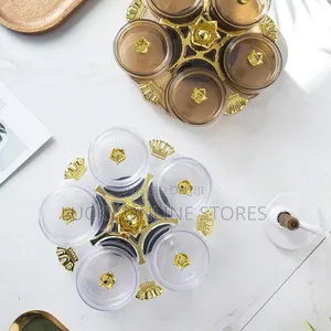 Golden Crown Serving Plate