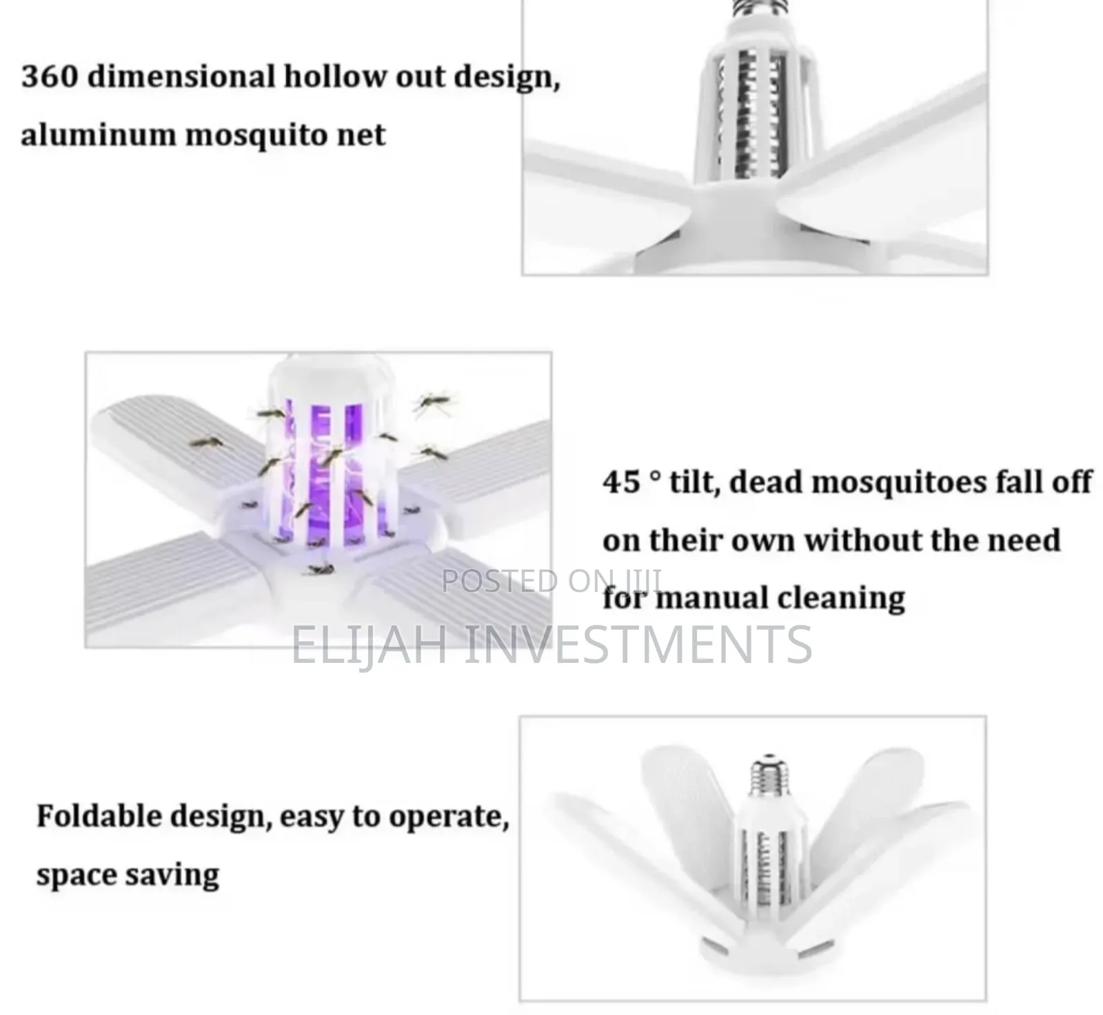 Effective Portable Mosquito Led Lamp.