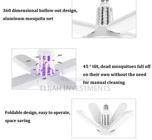 Effective Portable Mosquito Led Lamp.