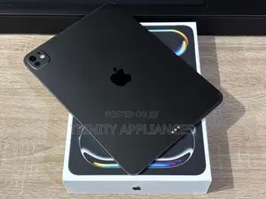 New Apple iPad Pro 11 (2024) 256 GB Black