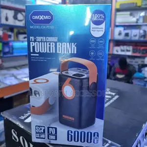 Power Bank 60000mah Super Fast/ Omxmo Pd Power Bank