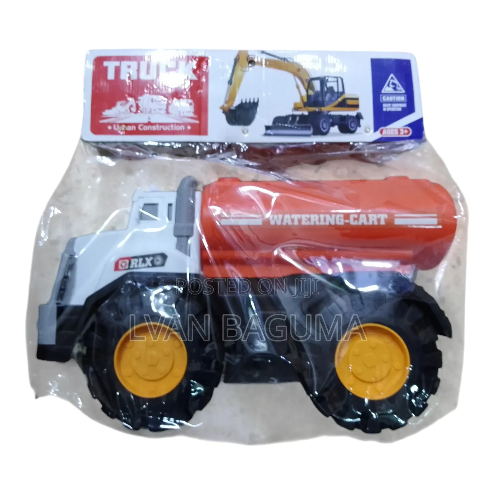 Watering Cart Truck Toy for Kids - Manually Pushed