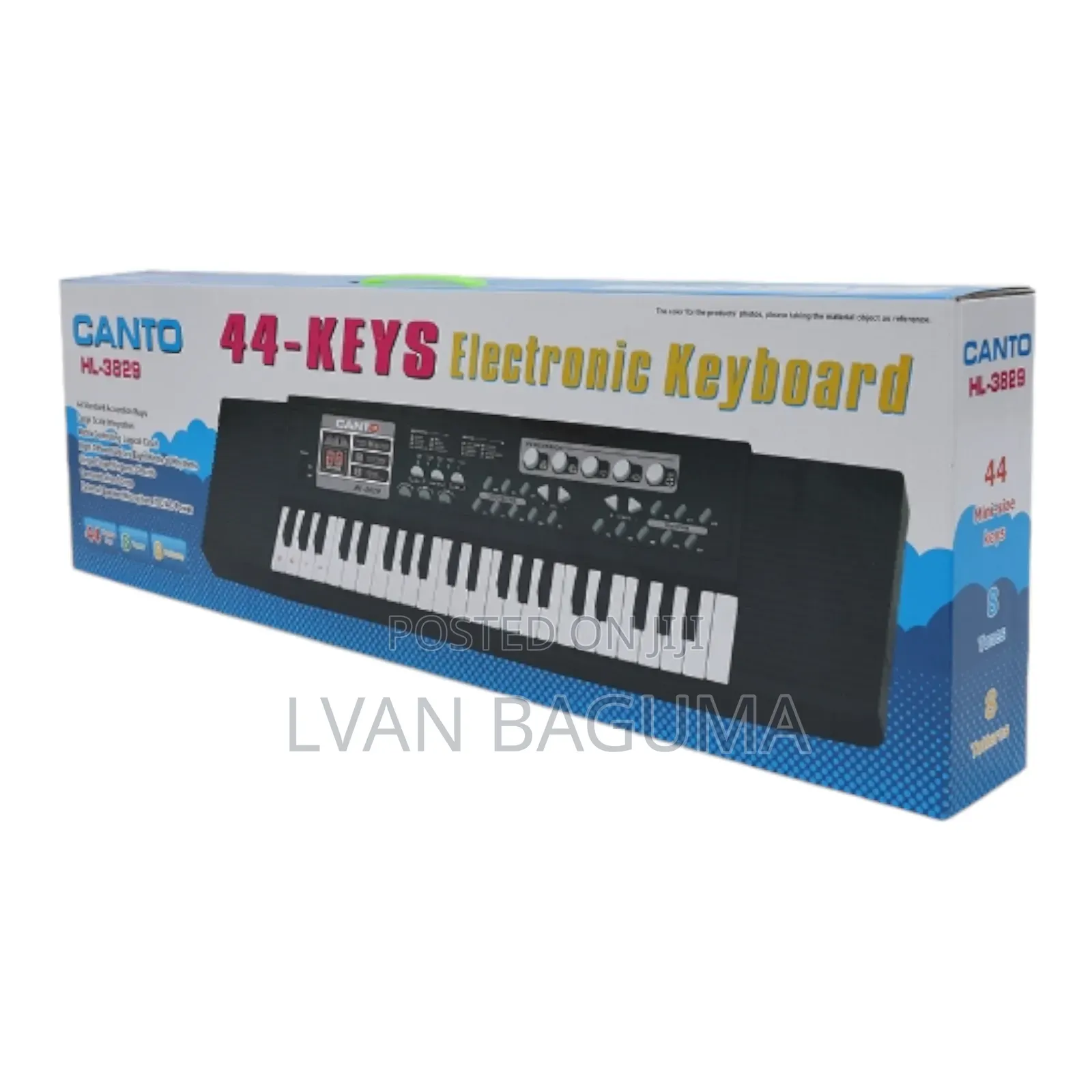 CANTO 44 Keys Electronic Keyboard Piano Toy for Kids