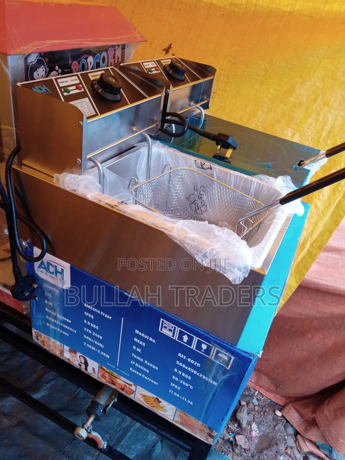Electric Double Deepfryers 12L