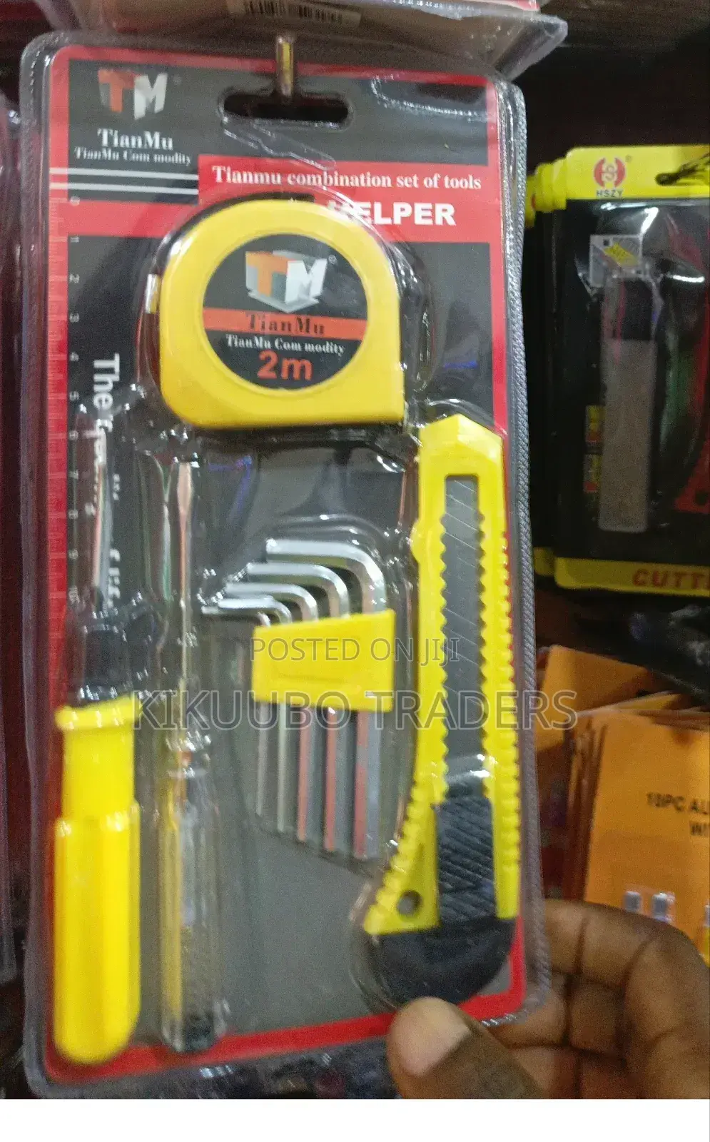 Screwdriver Set With Tape Measure