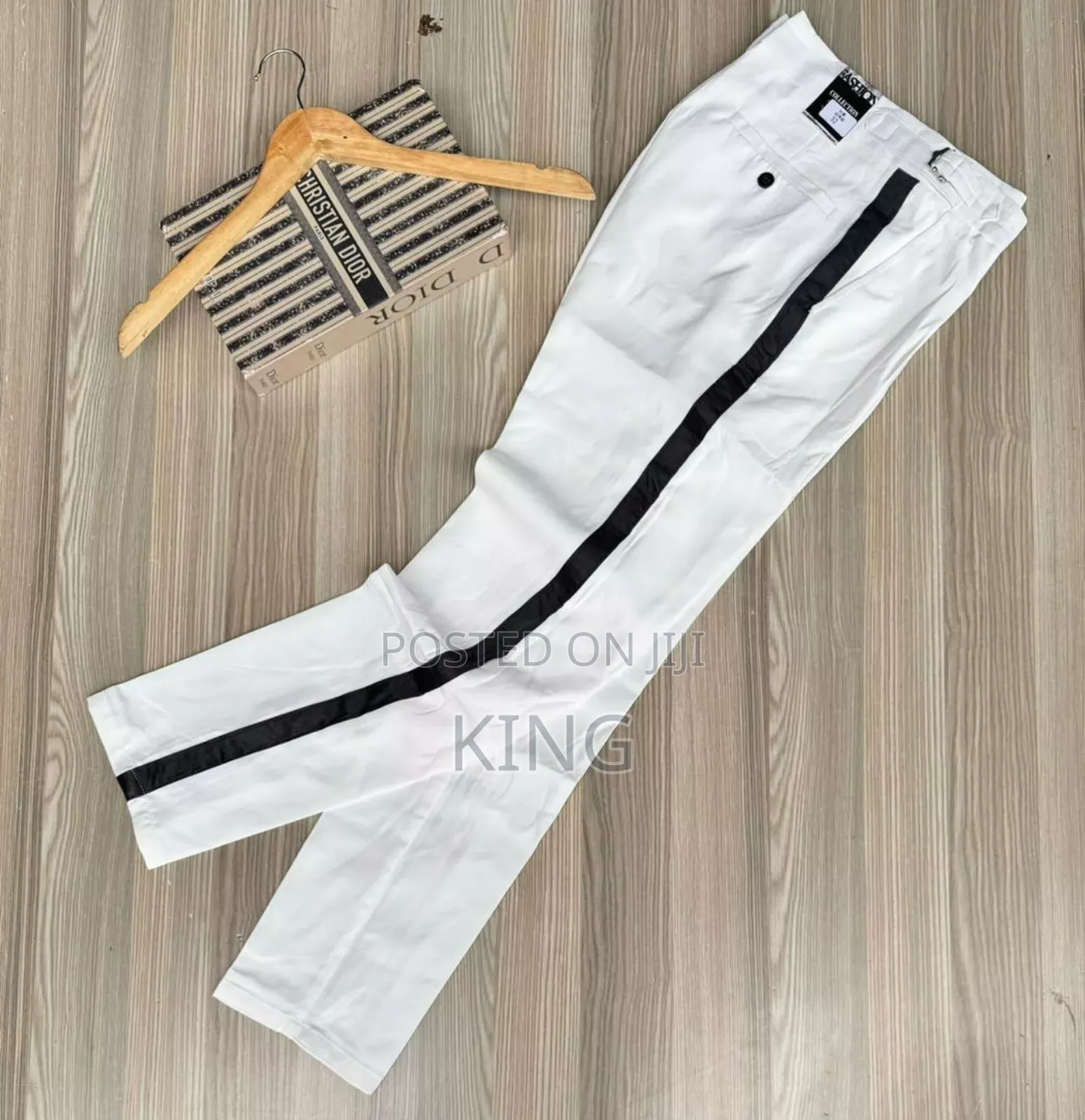 Right Beltless Turkish Trousers