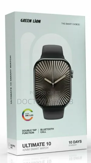Premium Green Lion Ultimate 42mm Black Watch