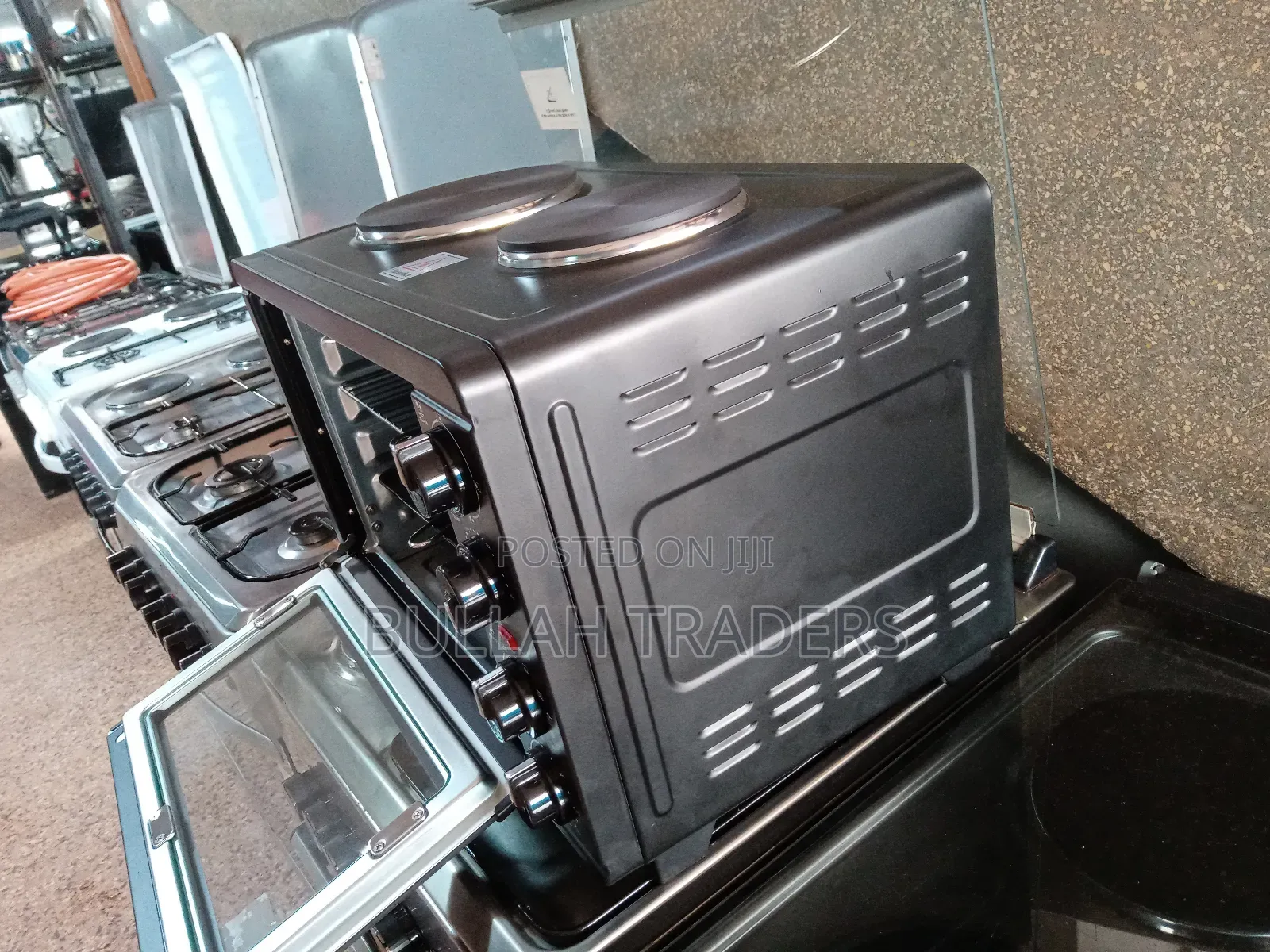 Min Oven 25L With 2 Hot Plates on Top
