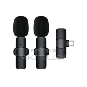 Double Wireless Lavalier Microphone for Type-C
