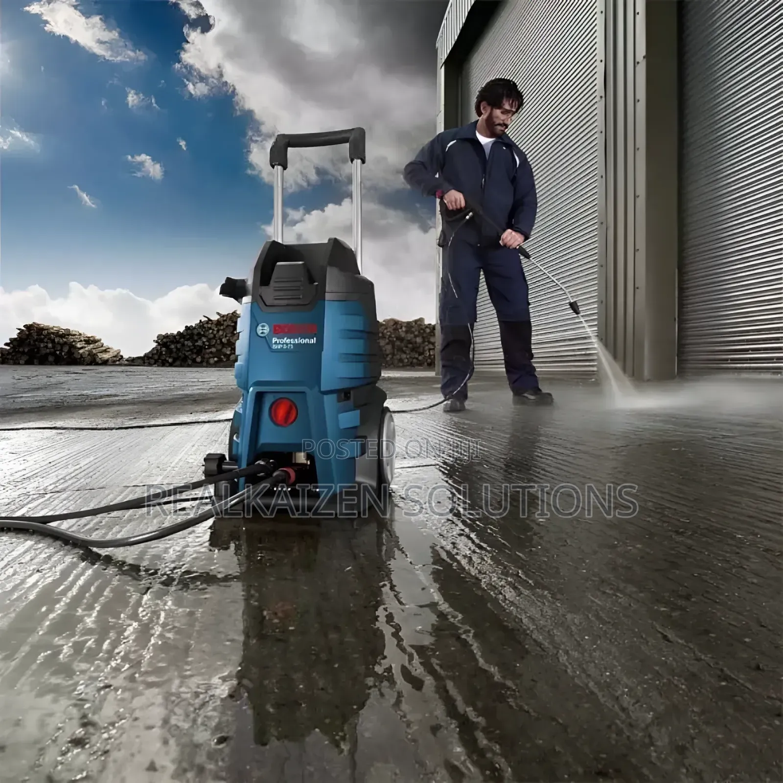 German BOSCH Professional 160bar High Reel Pressure Washer