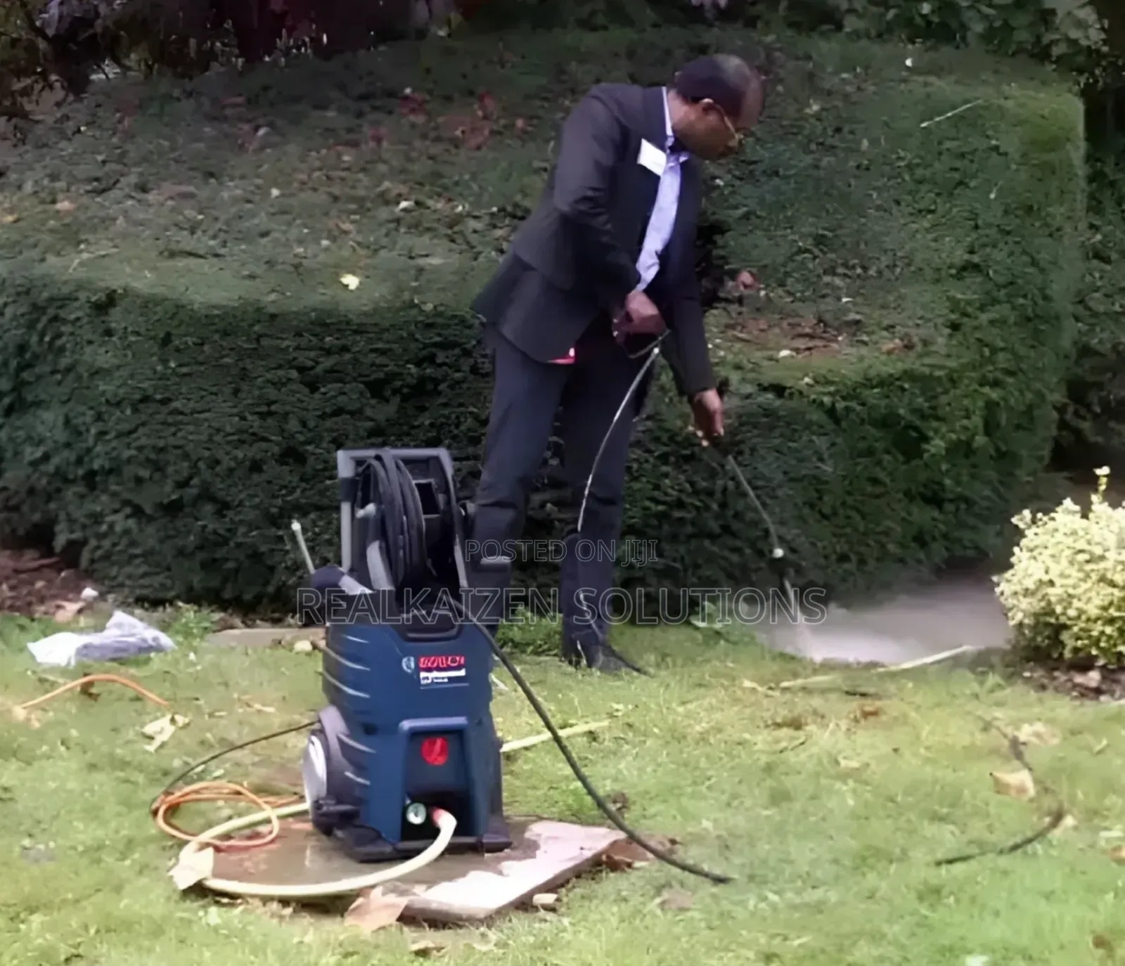 German BOSCH Professional 160bar High Reel Pressure Washer