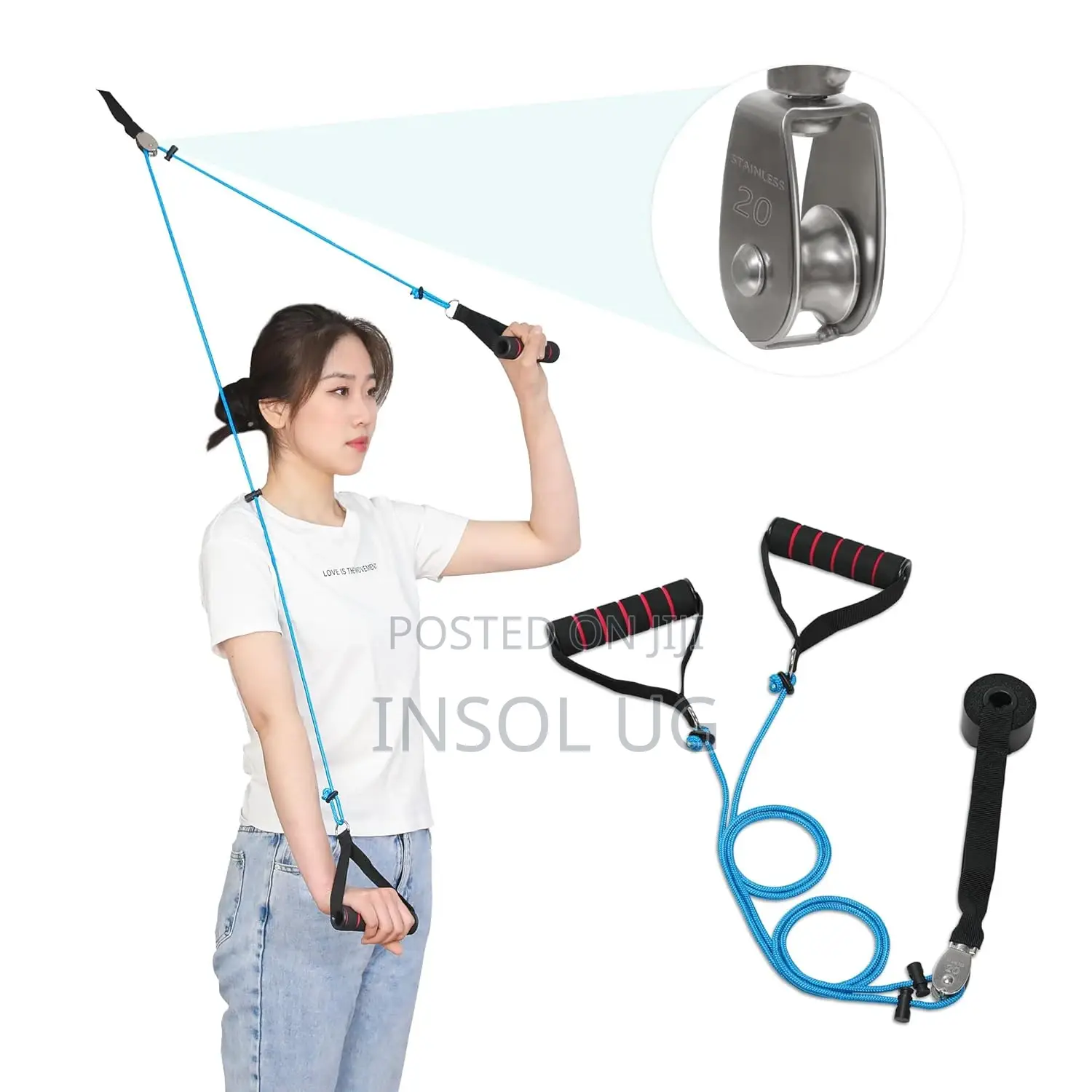 Over Door Pulley for Shoulder Rehab - Arm Rehabilitation